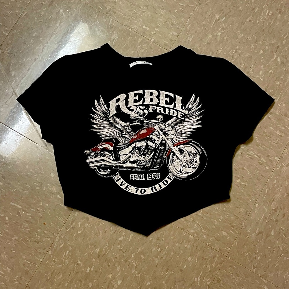 Grunge crop top